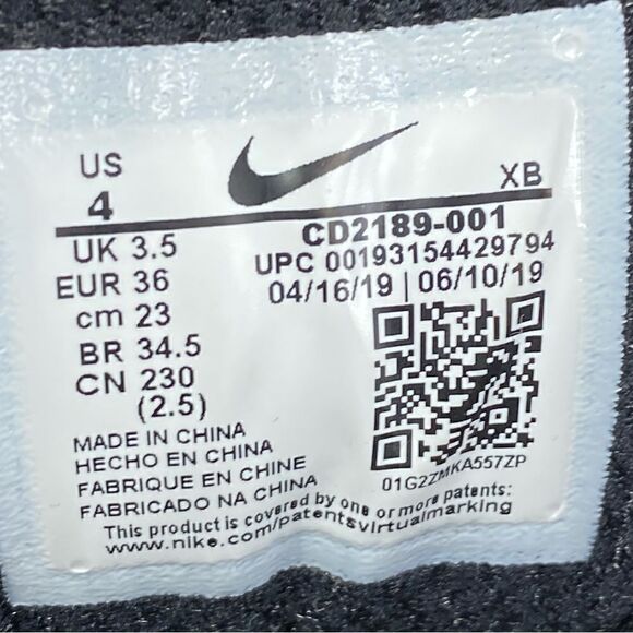 Nike ACG Air Skarn 'Habanero Red' CD2189-001 kids size 4 - Picture 7 of 8